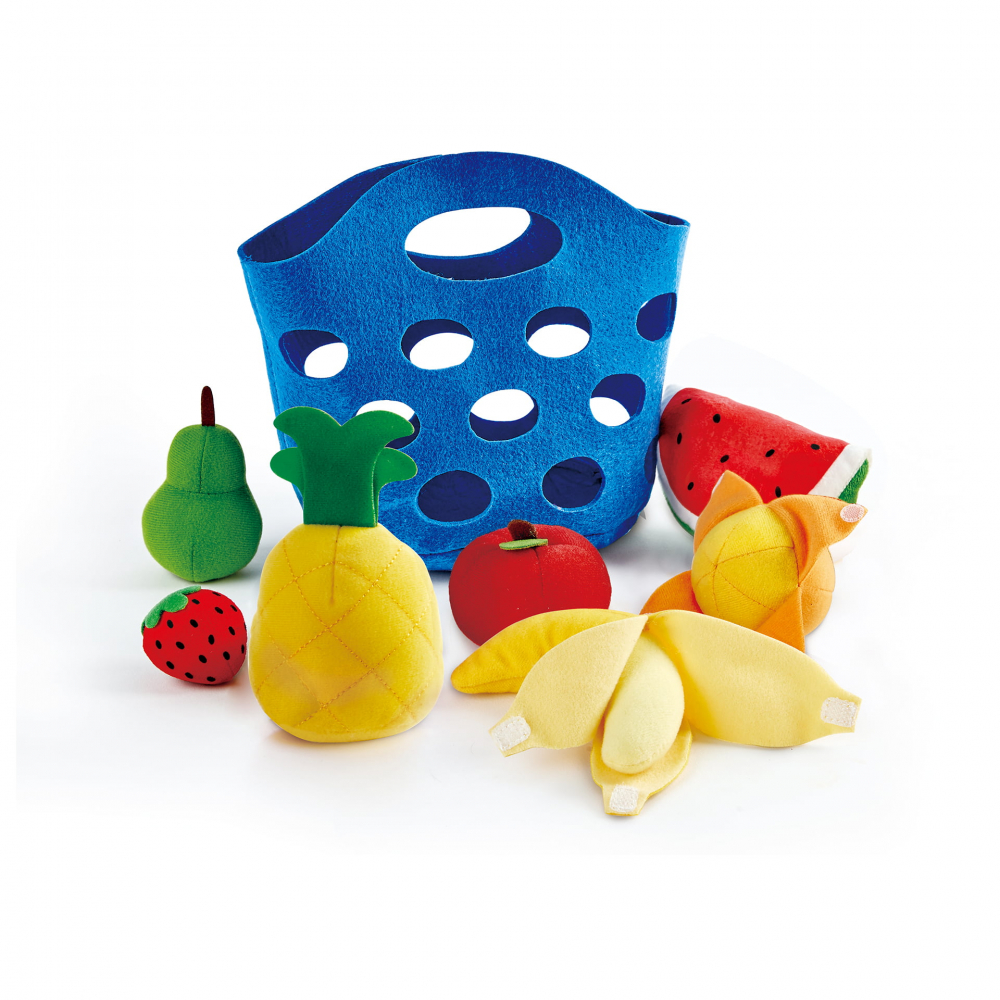Set Fructe din Fetru Hape | Joc Senzorial Creativ