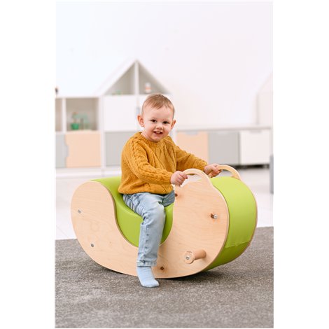 Balansoar Moje Bambino Copii cu Manere Lemn - imagine 4