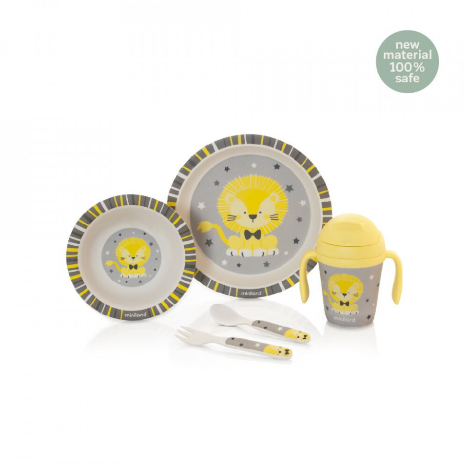 Set Picnic Leo Miniland Eco, 5 Piese
