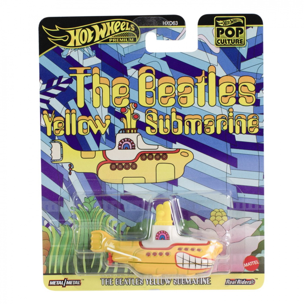 Hot Wheels The Beatles Yellow Submarine 1:64