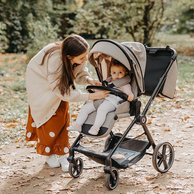 Carucior 2in1 Coccolle Lissia Premium | Roti mari - imagine 5