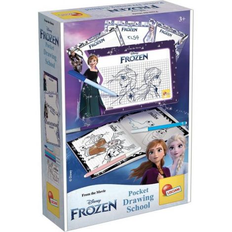 Set Desen Frozen Lisciani Portabil Creativ
