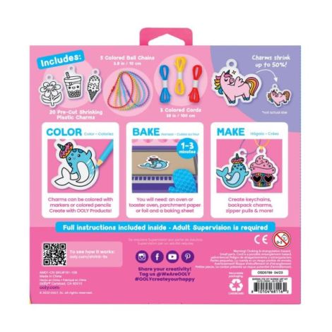 Ooly Shrink-Its! Kit Brelocuri DIY - imagine 5