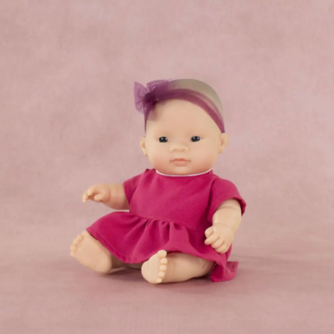 Papușă Bebeluș Asiatică Miniland 21cm - imagine 2