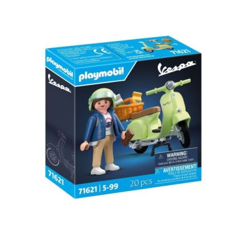 Playmobil Vespa Verde - Aventură Urbană pentru Copii - imagine 2