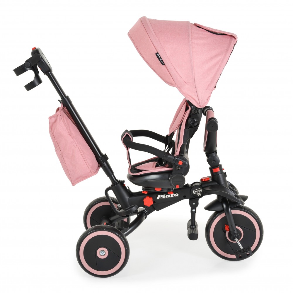 Tricicleta Byox Pluto Pink Pliabila cu Scaun Rotiv - imagine 9