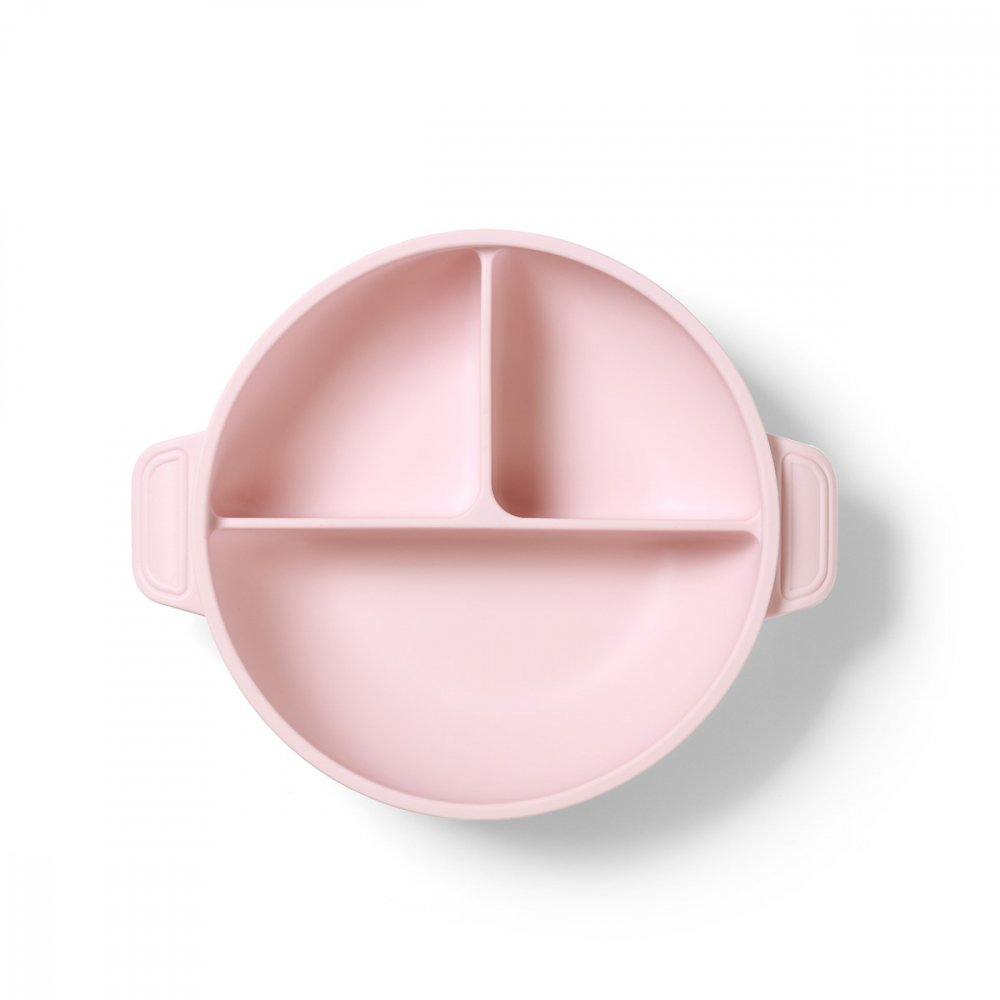 Farfurie Babyono cu Ventuza Roz - BLW - imagine 11