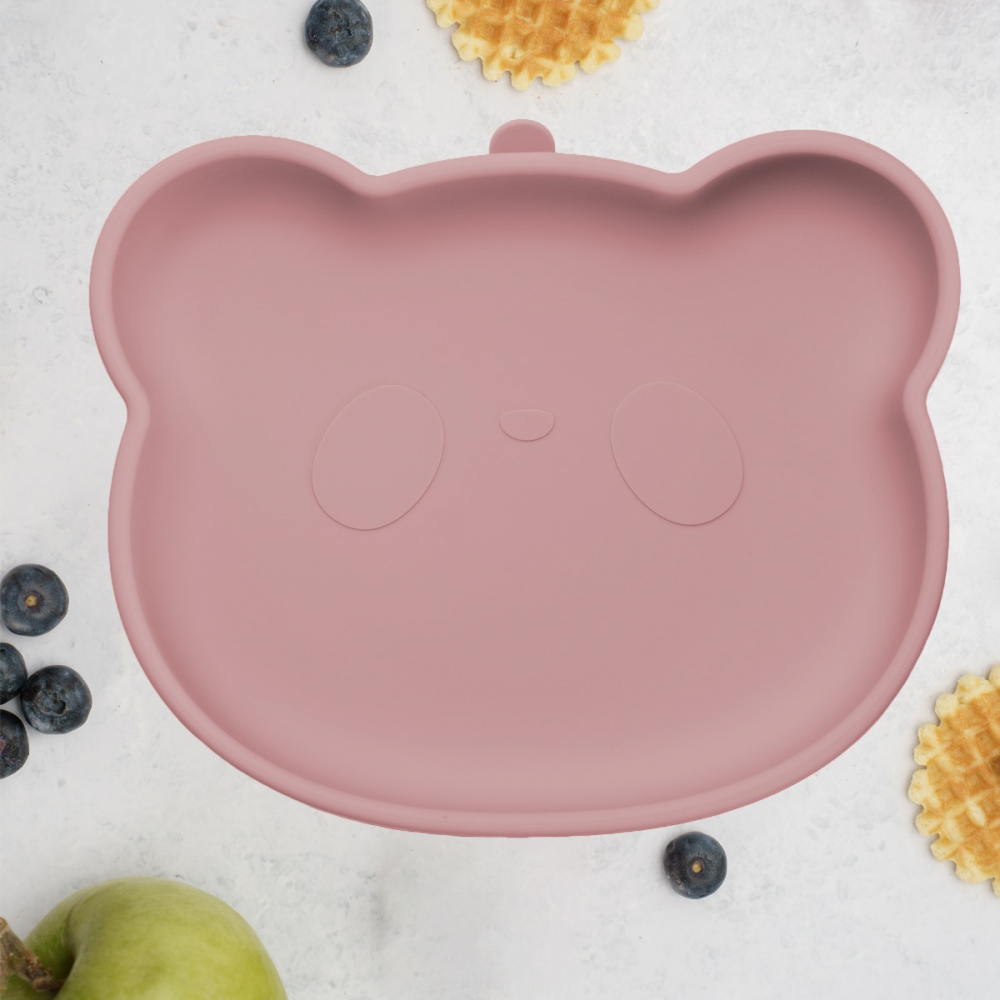 Farfurie Silicon cu Ventuza AppeKids The Little Bear - imagine 5