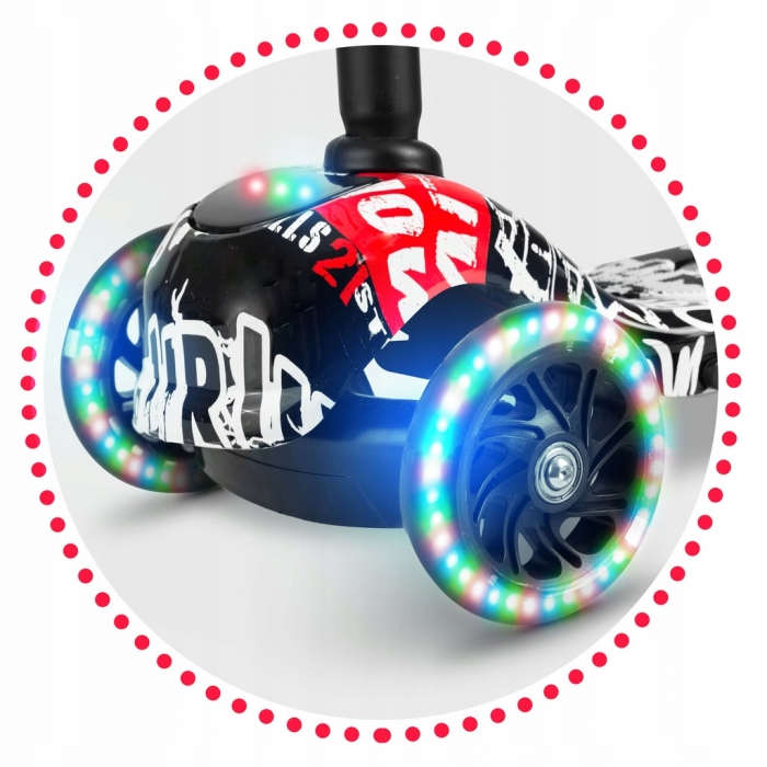 Trotineta Ricokids Piko cu Roti LED