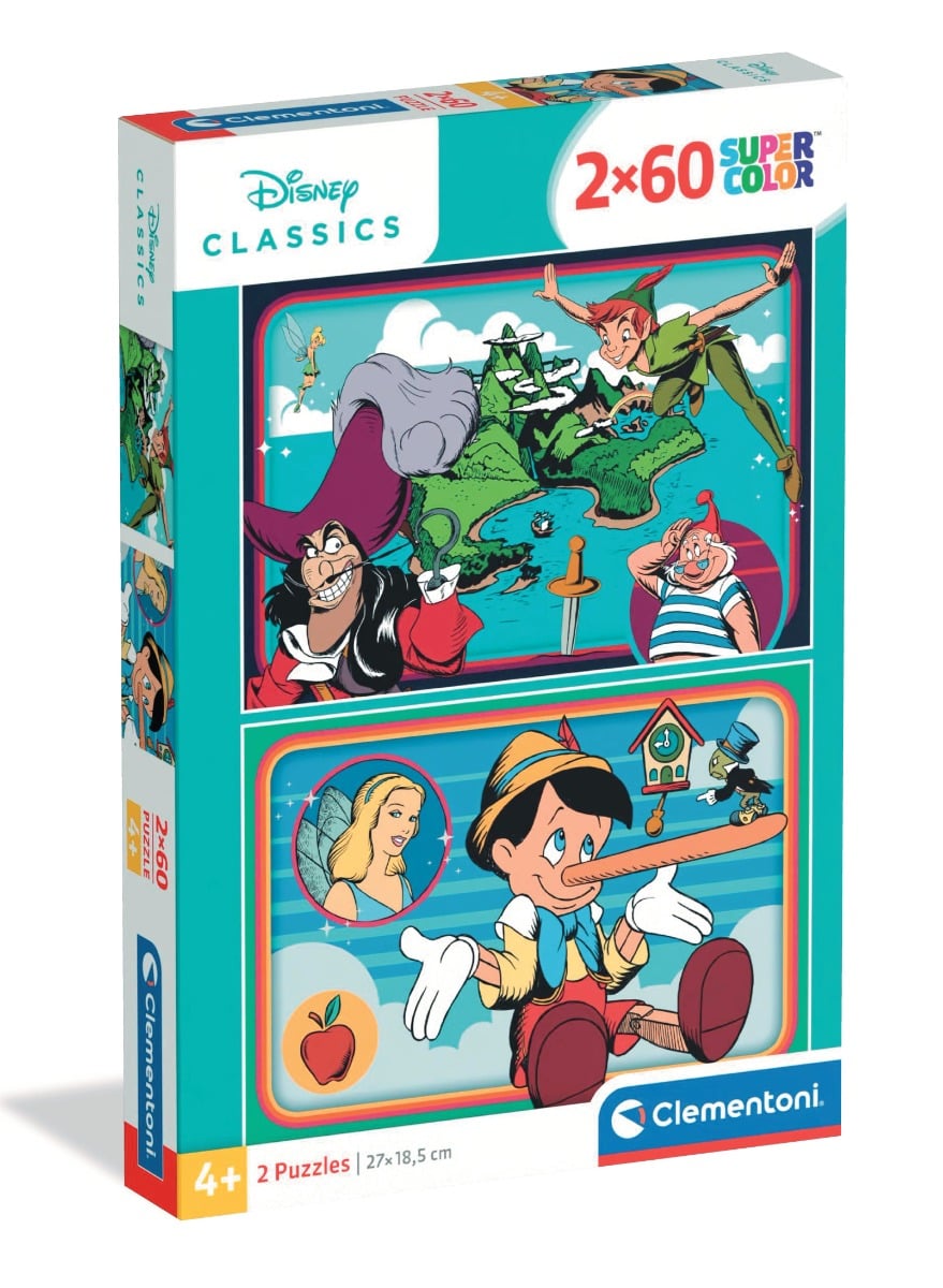 Puzzle Clementoni Disney Classics 2x60 piese