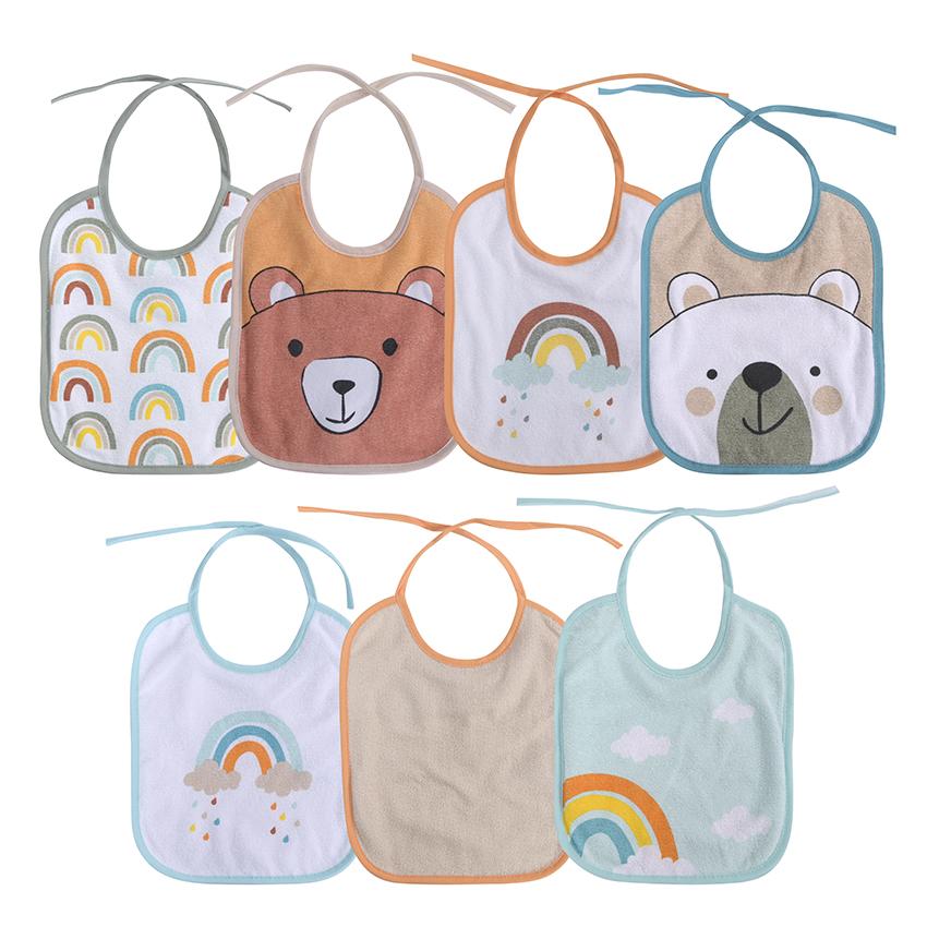 Set 7 Bavete Lorelli Bumbac cu Snur - imagine 9
