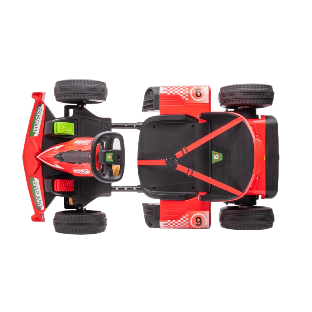 Kart Electric Nichiduta Speed Red, 12V cu Telecomandă - imagine 7
