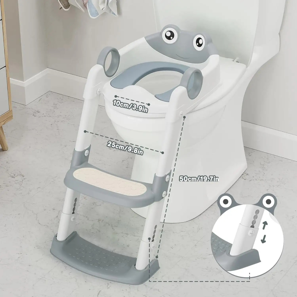 Reductor WC Little Mom Frog - Autonomie sigură - imagine 4
