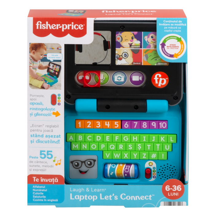 Laptop Interactiv Fisher-Price, Română