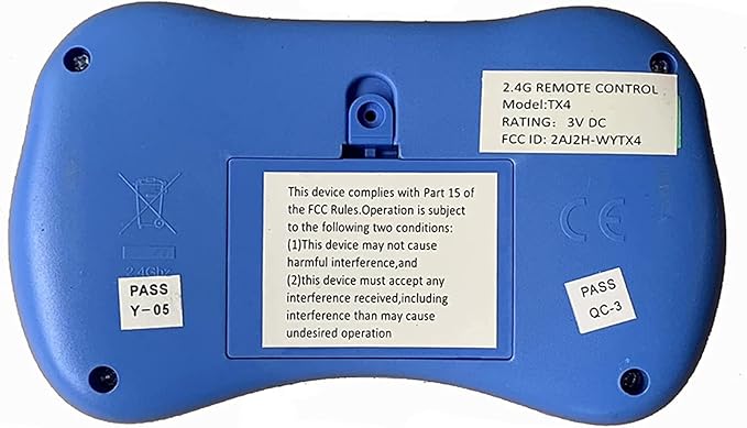 Telecomanda Originala Nichiduta TX4-B, 2.4Ghz - imagine 3