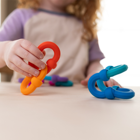 Plip Links Set Constructie Silicon Fat Brain Toys - imagine 9