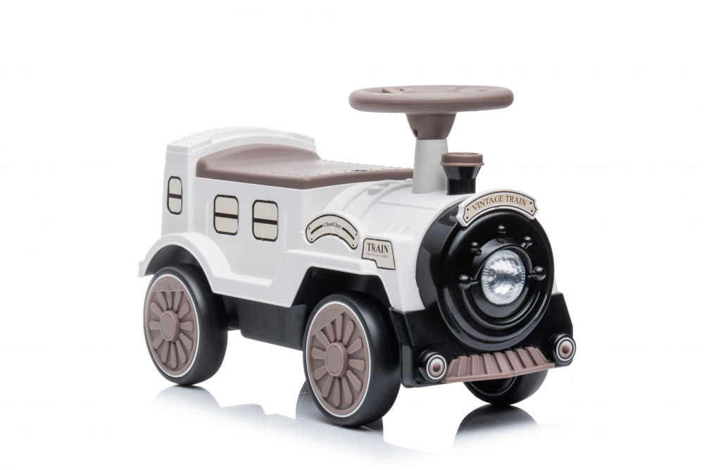 Trenulet Vintage Train White Nichiduta - imagine 5