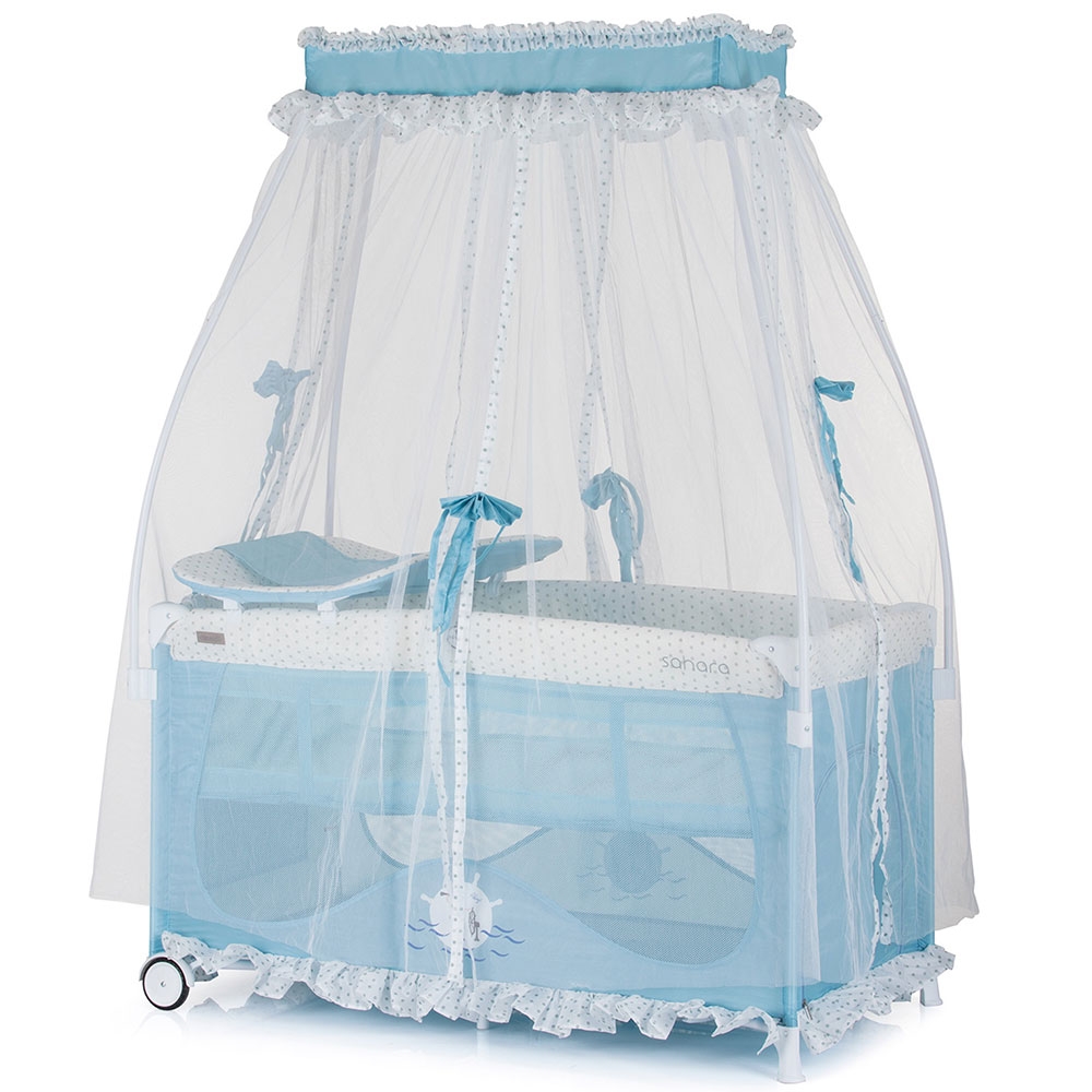 Pătuț pliabil Chipolino Sahara Sailor, 0-15kg