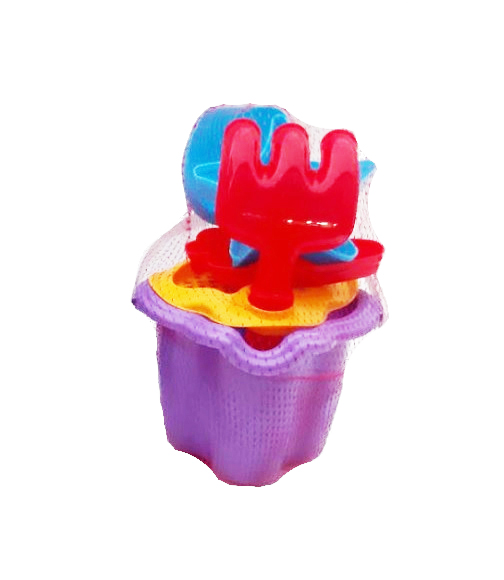 Set 6 Jucarii Nisip Pluto Purple, Burak Toys