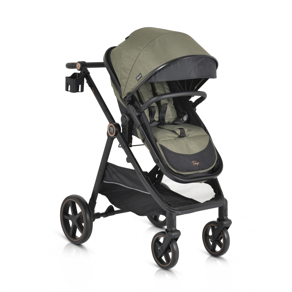 Carucior Moni Tokyo 2in1 Green, Pana la 22kg - imagine 5