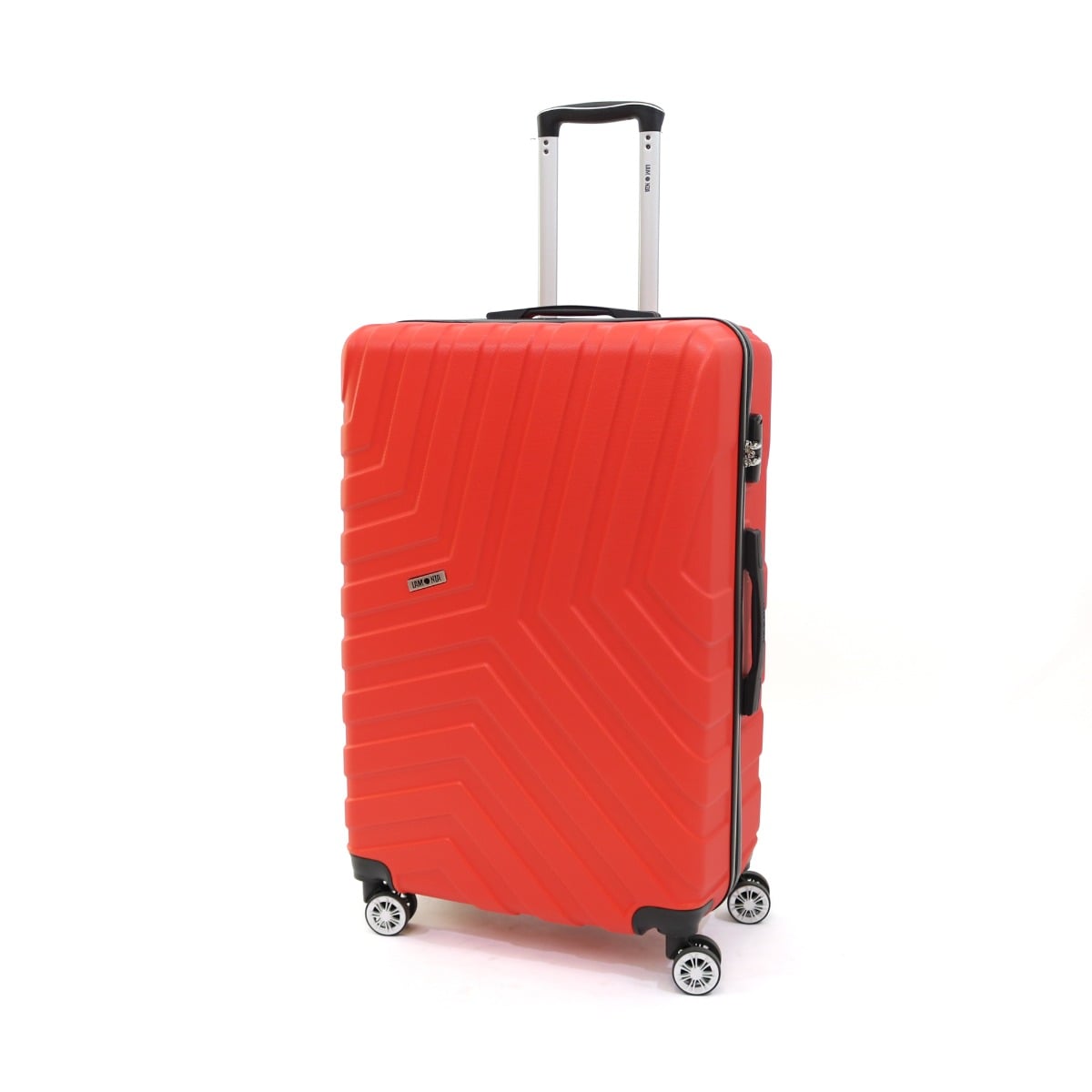 Troler Lamonza Malibu, Rosu, 4 Roti, 75 cm