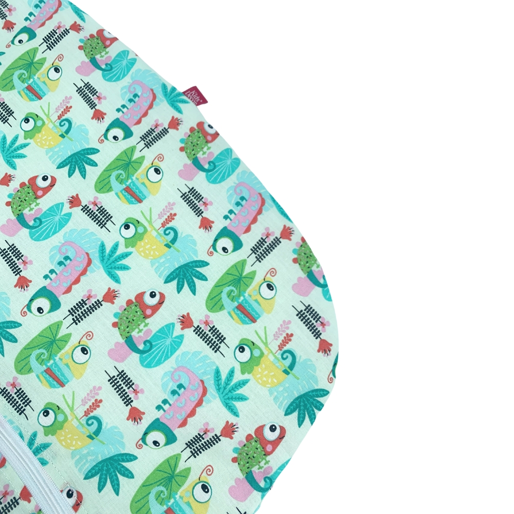 Sac dormit KidsDecor Tropical, bumbac, 60 cm - imagine 2