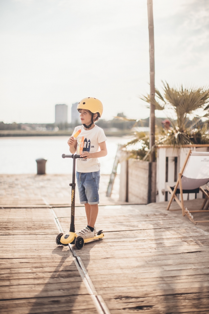 Trotineta Scoot & Ride Highwaykick 3 LED, Pliabilă, 3-6 Ani - imagine 3