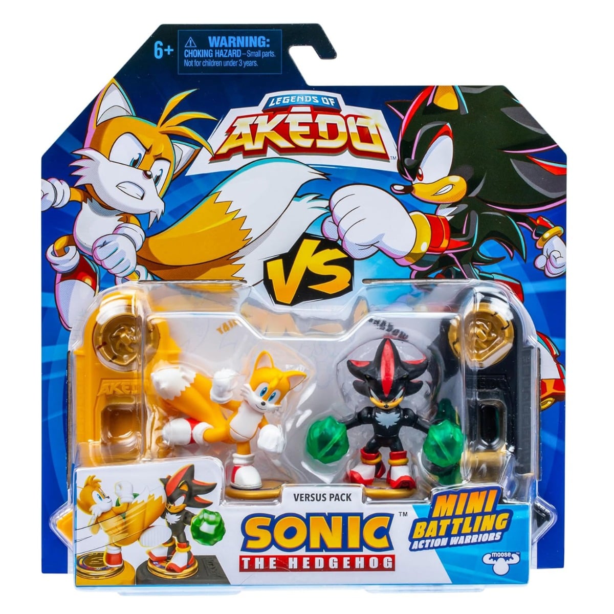 Set Akedo Tails Vs Shadow | Duel Legendar