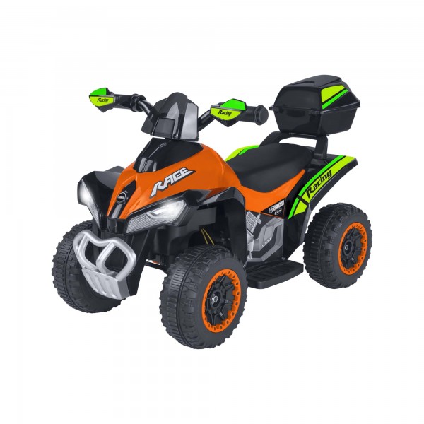 ATV Electric Kids Globo 6V, Portocaliu