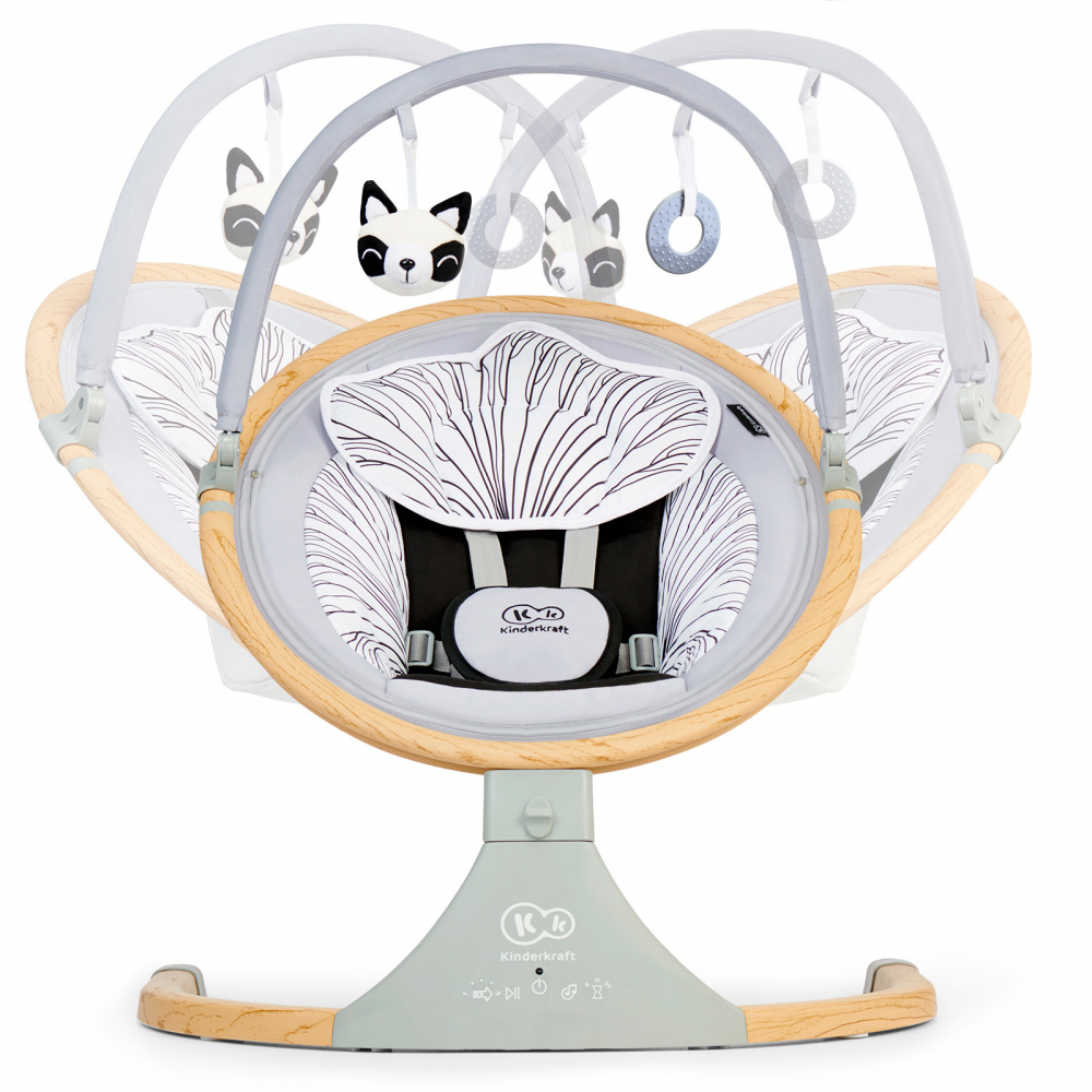 Leagan Electric 2-in-1 Kinderkraft Lumi Grey