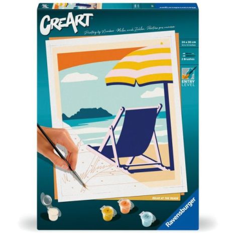 Ravensburger CreArt - Pictură Relaxare Plajă