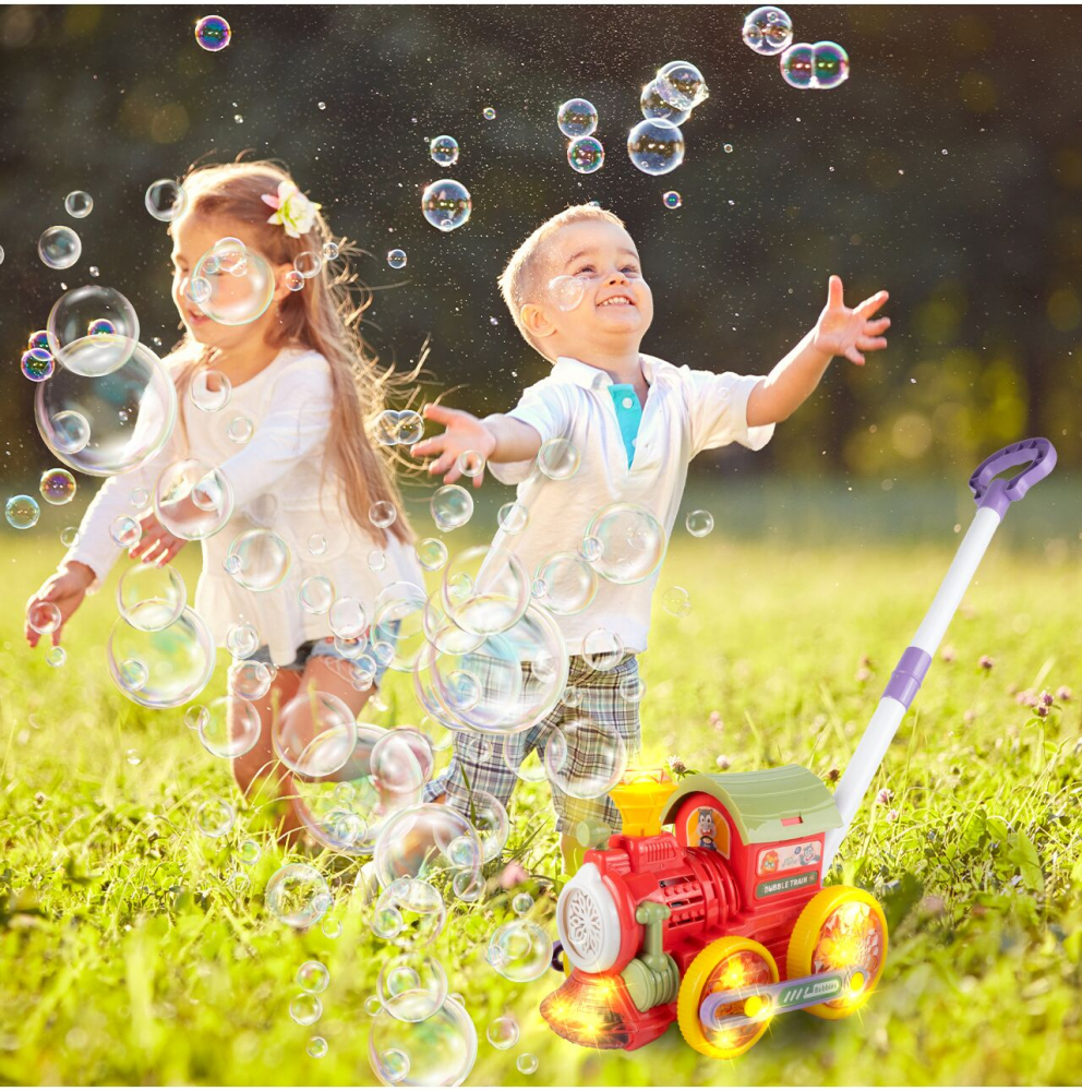 Trenulet Baloane Sapun MalPlay cu Sunete si Lumini - imagine 5