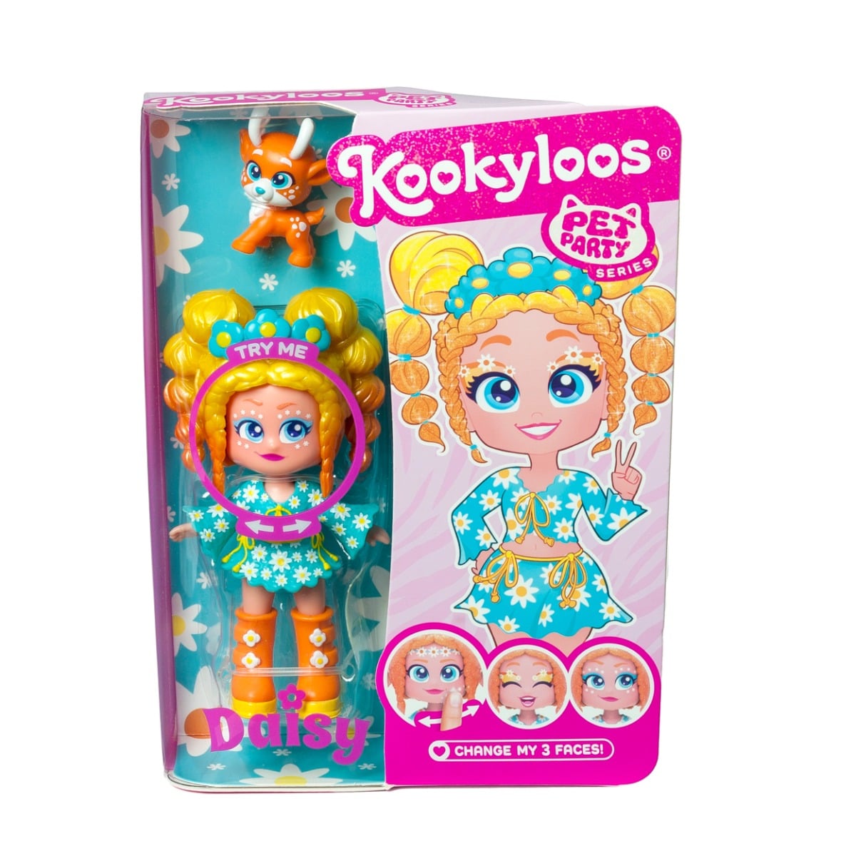 Papusa Kookyloos Daisy Pets Party