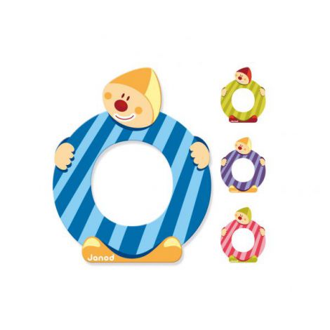 Clown litera o Janod - Decor și Învățare