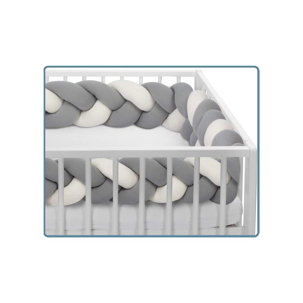 Baby Nest 3 in 1 Gri SeviBebe - Co-Sleeping Sigur - imagine 2