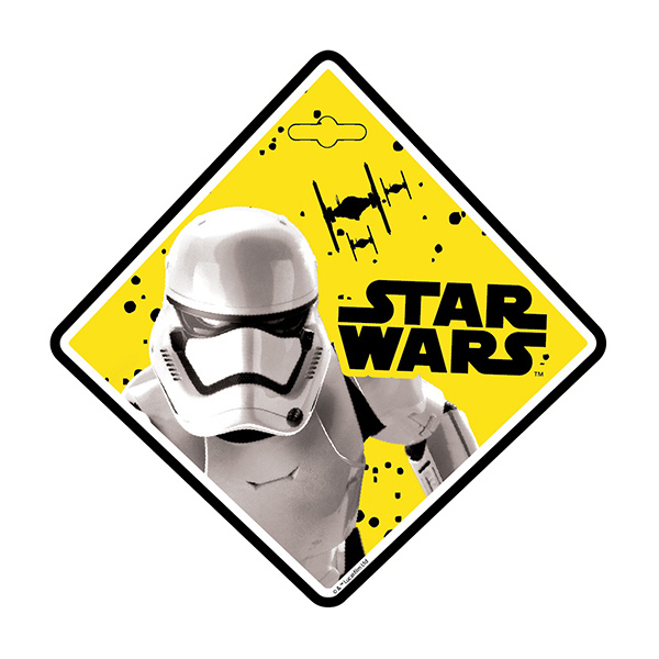 Semn Baby on Board Star Wars Stormtrooper Seven - imagine 2