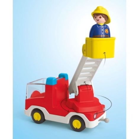 Playmobil Camion Pompier Junior - Jucărie 3+ - imagine 5