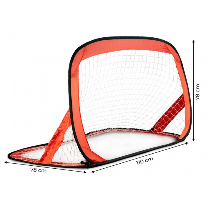 Set 2 Porti Fotbal Ecotoys, Autodemontabile - imagine 4