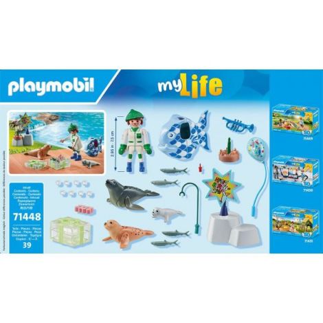 Playmobil Hranirea Animalelor - Joc Educativ - imagine 5