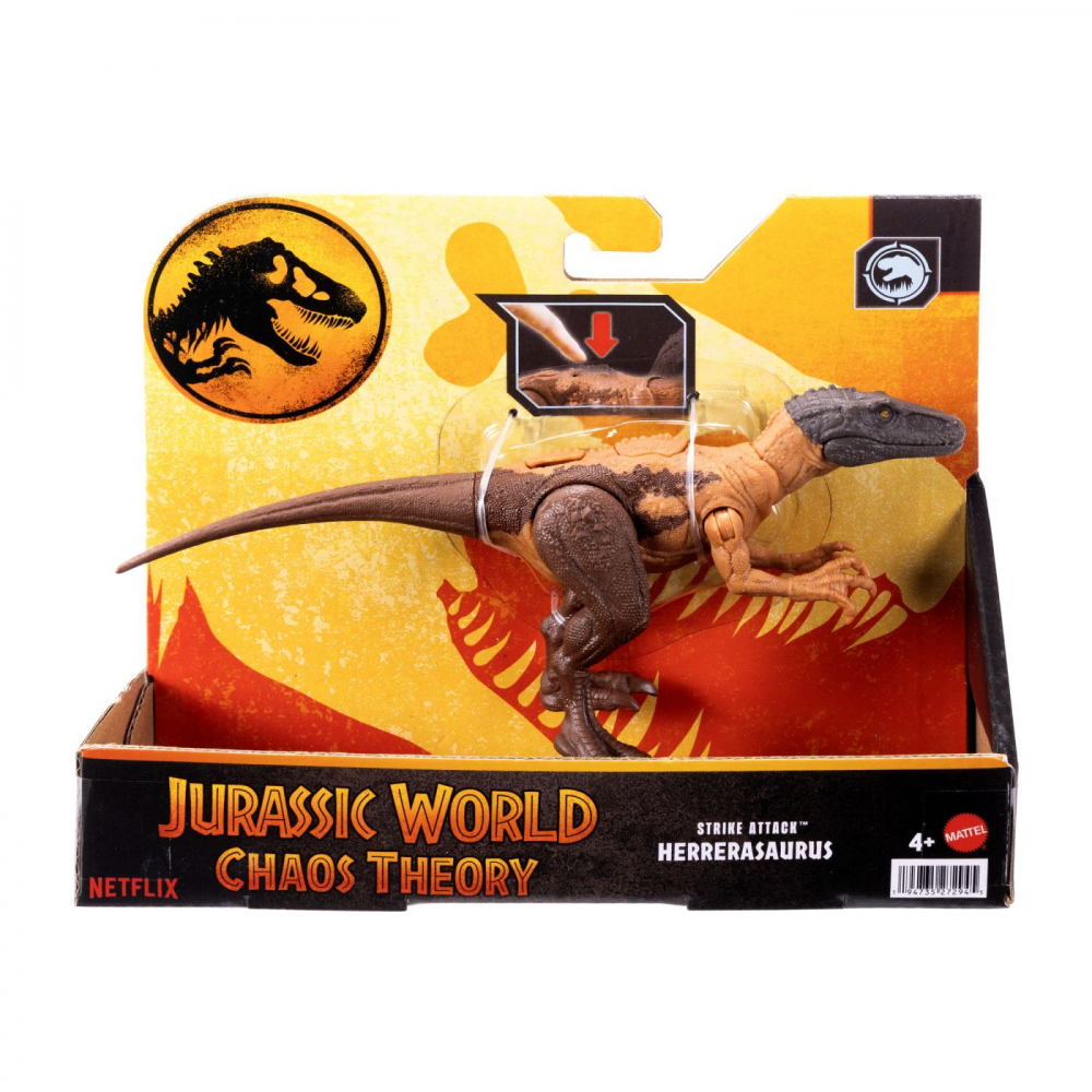 Herrerasaurus Jurassic World Mattel | Figurină Atac