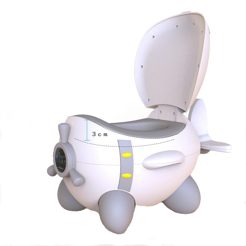 Olita Educationala Little Mom Airplane Grey - imagine 6