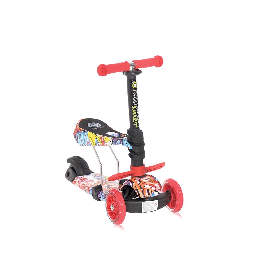 Trotineta Lorelli Smart 3 Roti LED + Scaun - imagine 6
