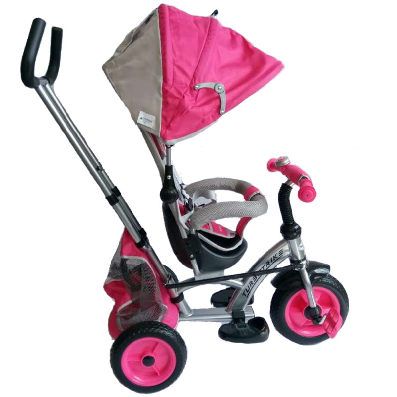 Baby Mix Sunrise Turbo Trike Pink, Reversibil, 1-4 Ani - imagine 2
