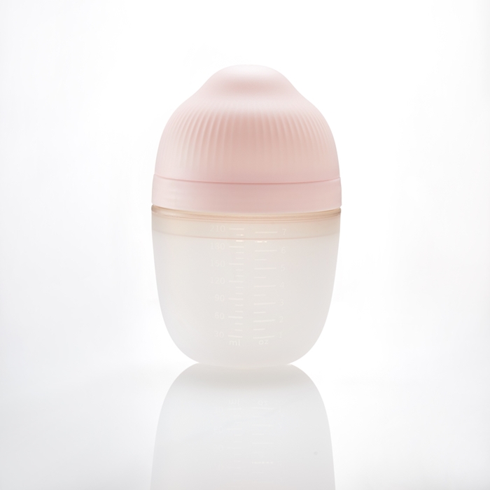 Biberon Anticolici Mombella 210ml, Old Roze - imagine 4