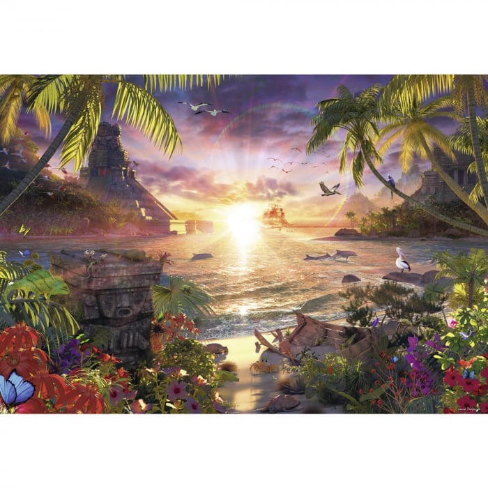 Puzzle Ravensburger Apusul în Paradis