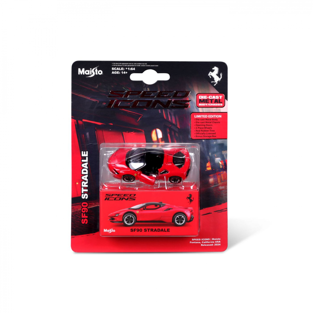 Maisto Ferrari SF90 Stradale 1:64 Rosu