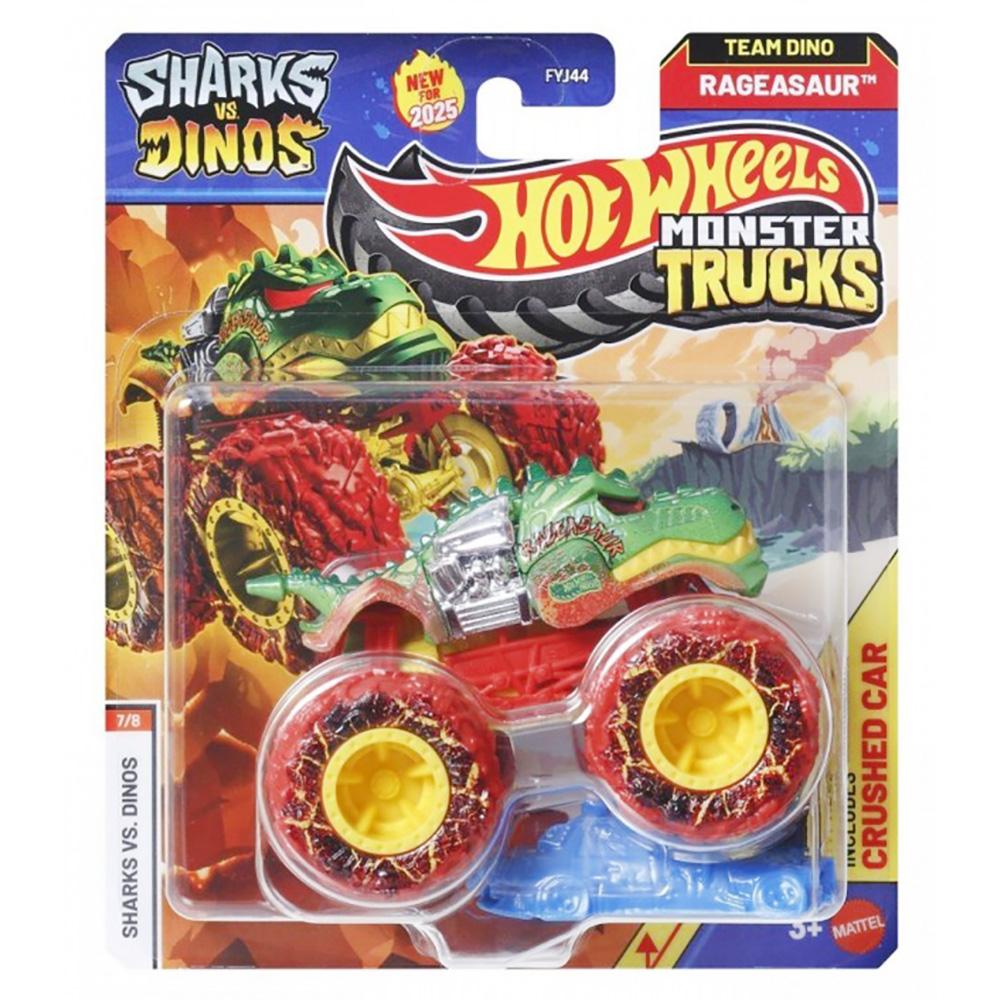 Hot Wheels Rageasaur Monster Truck 1:64