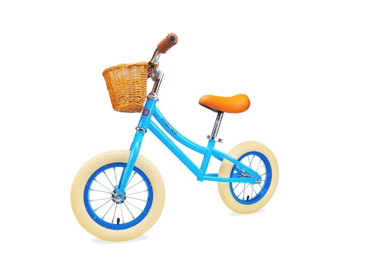 Bicicleta fără pedale Maawo 12" cu coș - imagine 4