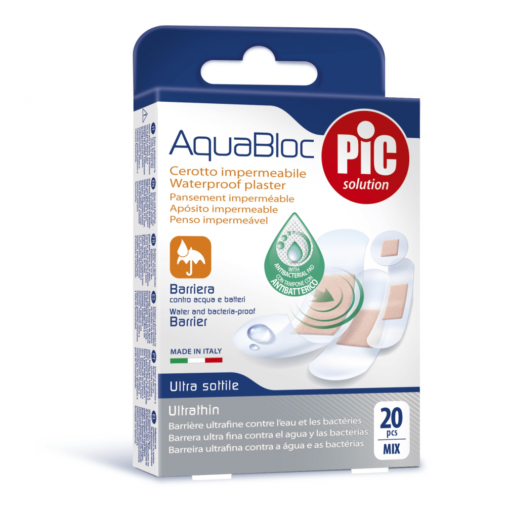 Plasturi impermeabili Pic Solution Aquabloc, 20 buc - imagine 2