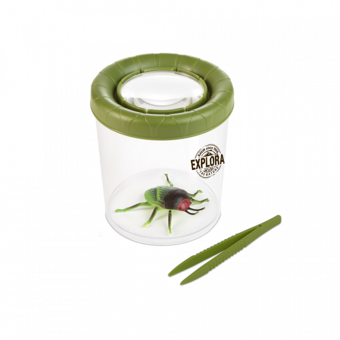 Cutie Insecte Explora Navir cu Lupă Jumbo
